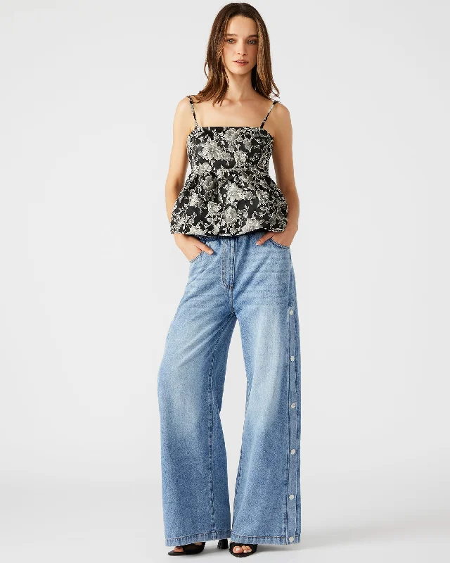 KEENIE DENIM PANT Relaxed Lounge Trousers