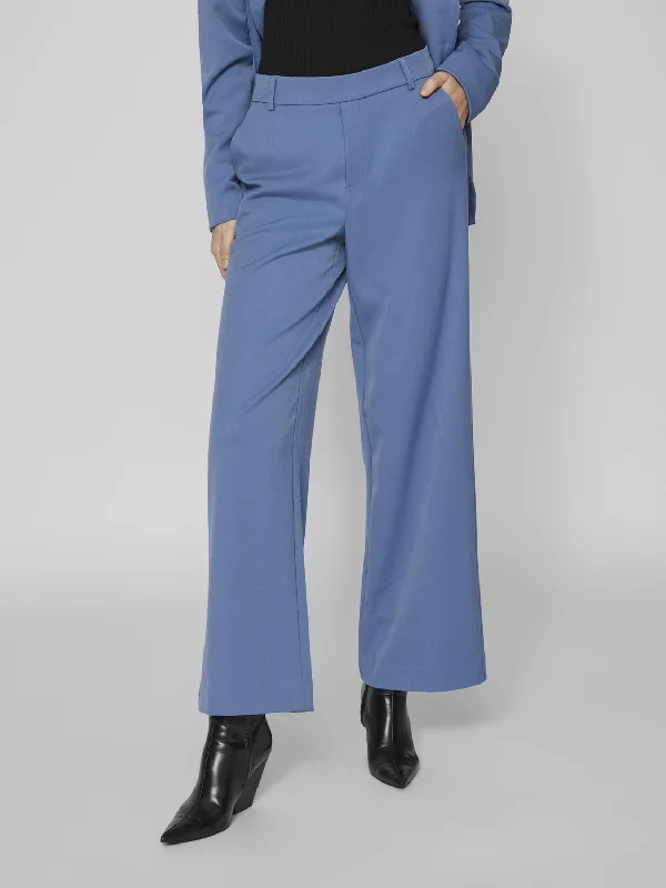 VIVARONE Pants - Coronet Blue Formal Stretch Pants