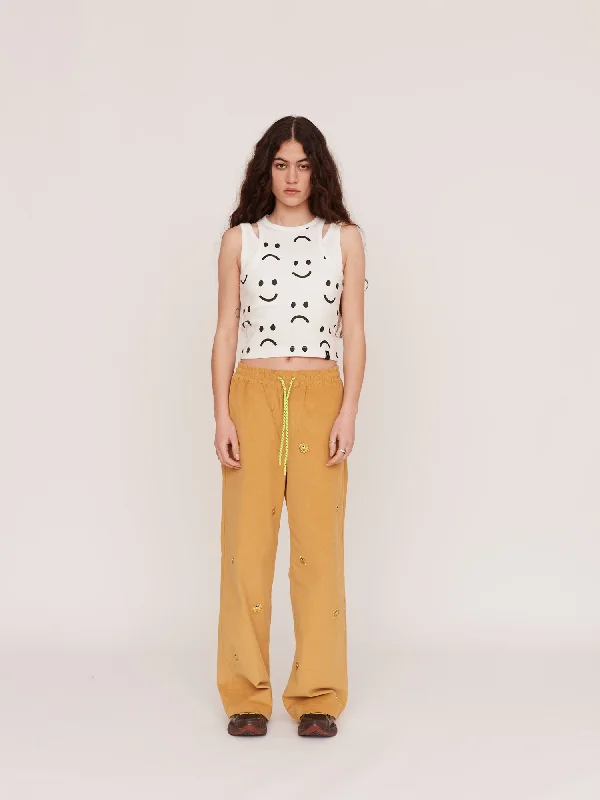 Sunny Days Cord Pant Chic Capri Pants