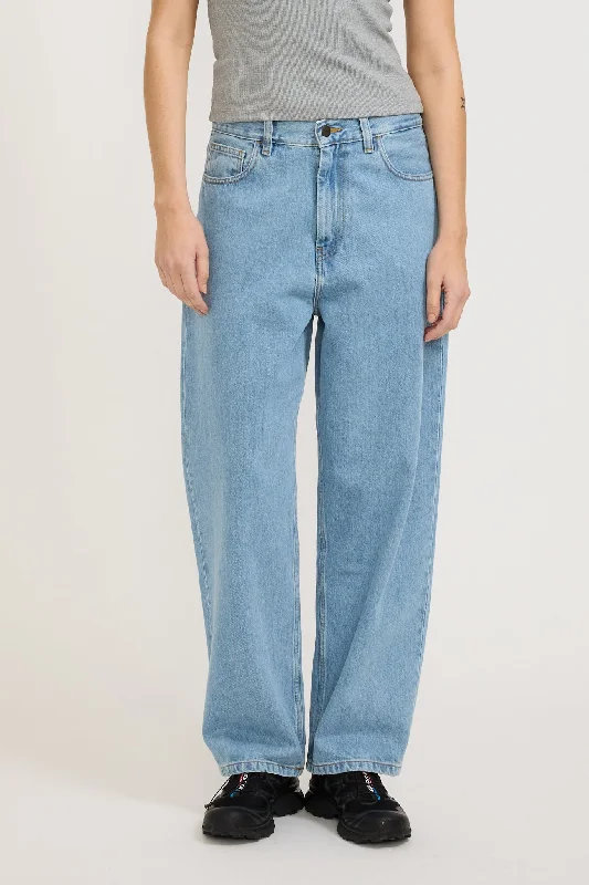 Women's Brandon Pant Blue Stone Bleached Soft Cotton Pants