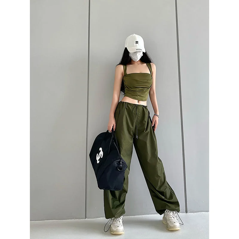Army green pants