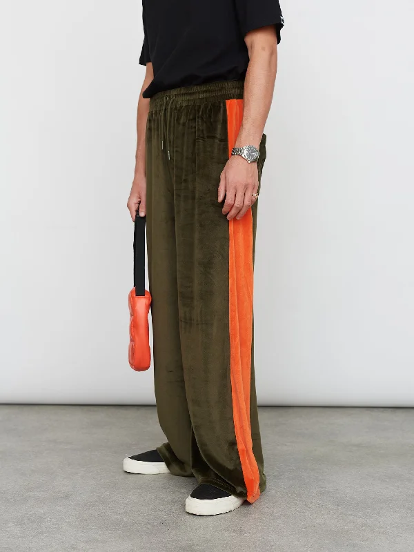 Lavaland Wide Leg Velour Pants Comfortable Fleece Pants