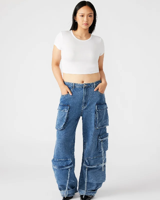 DUO MEDIUM DENIM PANT Stylish Harem Pants
