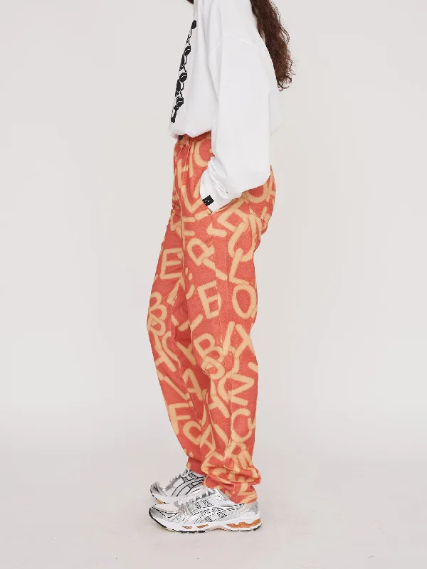 Alphabetti Letters Pants Classic Flared Pants