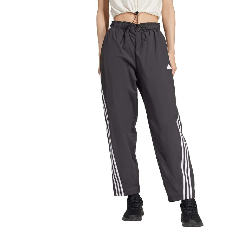 adidas Women's Future Icons 3 Stripes Woven Pants Soft Stretch Pants
