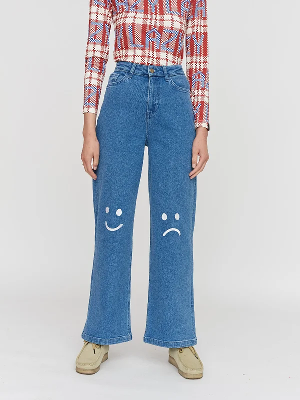 Moody Knees Wide Leg Pants Formal Wide-Leg Pants