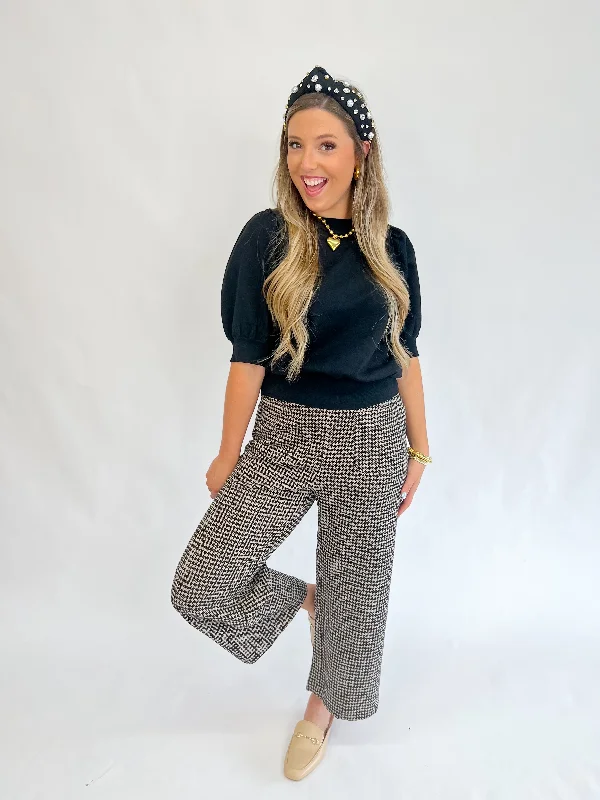 On Common Ground Wide Leg Pants Elegant Palazzo Trousers