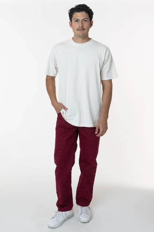 RTWL01 - Twill Work Pants Burgundy Elegant Dress Pants