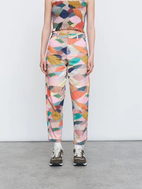 Lazy Oaf Abstract Thinking Tokyo Pants Formal Slim Pants
