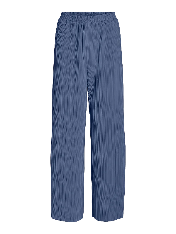VIKERASA Pants - Bijou Blue Casual Wide Pants