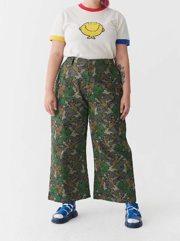 Lazy Oaf x Mr. Men Camo Work Pants Casual Lounge Pants