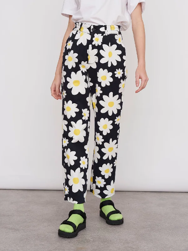 Lazy Oaf Pushing Daisies Unisex Pants Cozy Lounge Pants