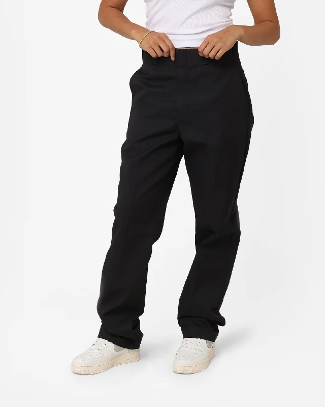 Dickies Women's Original 874 Work Pants Black Relaxed Linen Pants