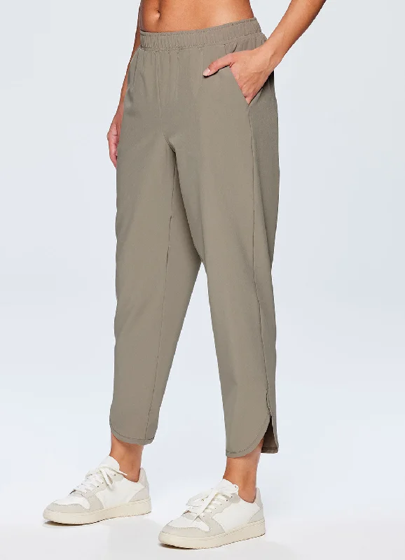 Gabby Everyday Ankle Pant Fashionable Button-Up Pants