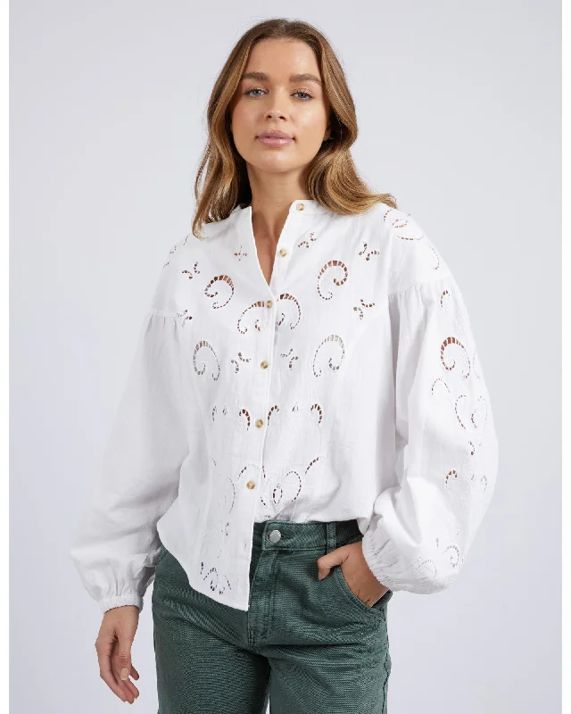 Foxwood - Marlow Blouse - Egret