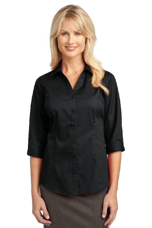 IMPROVED Port Authority® Ladies 3/4-Sleeve Blouse. L6290