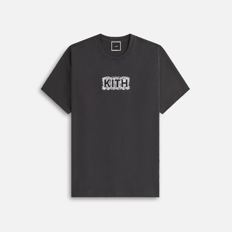 Kith Women Floral Lace Vintage Tee - Black