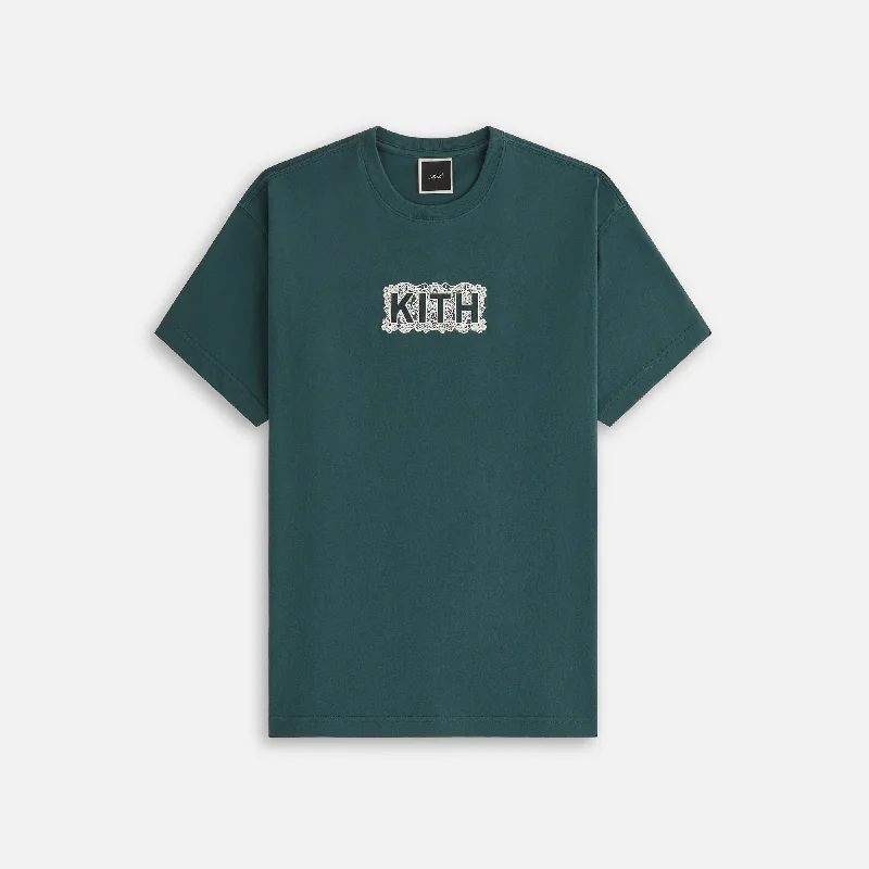 Kith Women Floral Lace Vintage Tee - Chronicle