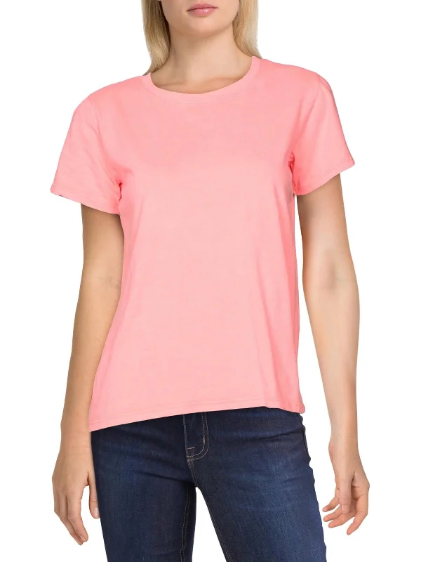 Womens Scoop Neck Short Sleeve T-Shirt