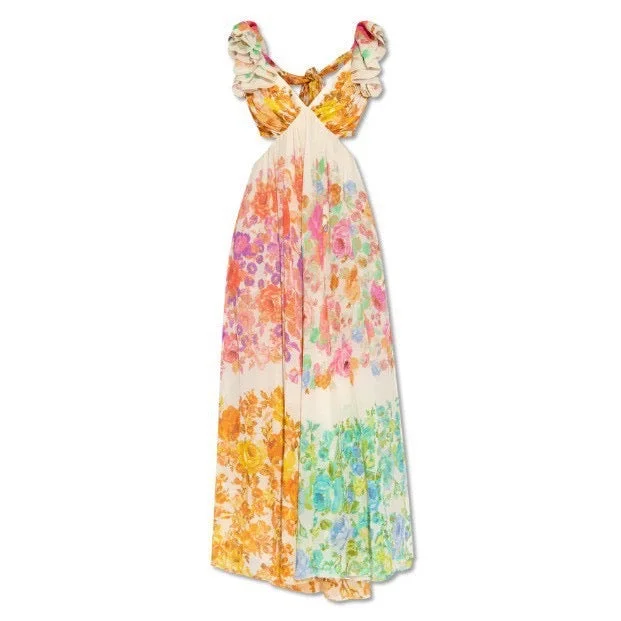 Palma maxi Dress Stylish One-Shoulder Maxi Dress