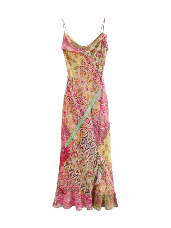 Blue Zone Planet | Paradise's Resort Boho Print Slip Maxi Dress Comfortable Long-Sleeve Maxi Dress Blue Zone Planet | Paradise's Resort Boho Print Slip Maxi Dress Comfortable Long-Sleeve Maxi Dress