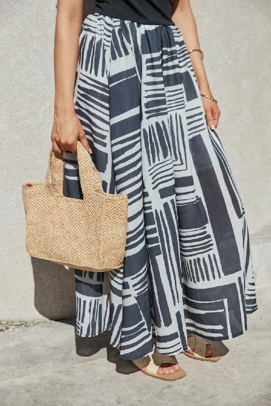 Selena Strapless Maxi Dress Black Fashionable Faux Wrap Maxi Dress