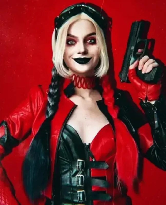 Margot Robbie Suicide Squad 2 Spirit Halloween Harley Quinn Jacket