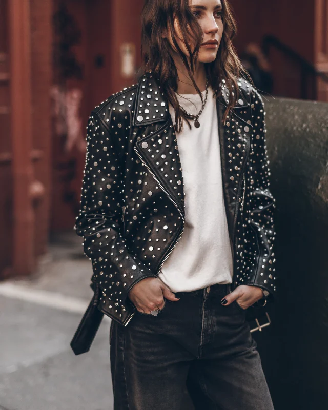 The Studded Leather Jacket