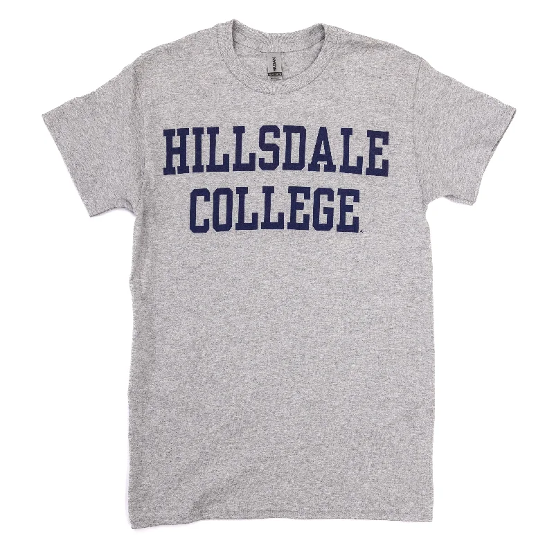 Classic Gray T-shirt Sequined Glittery Shiny