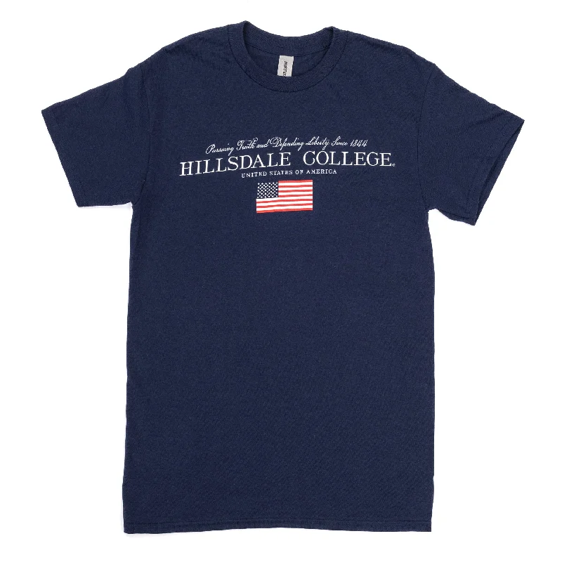 Navy Flag T-shirt Faux Fur Fabric Real Fur Fabric Shearling Fabric