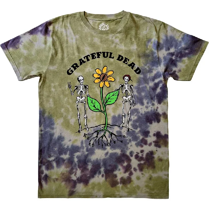 Grateful Dead | Official Band T-Shirt | Keep It Green (Wash Collection) Cotton Fabric Linen Fabric Terry Fabric