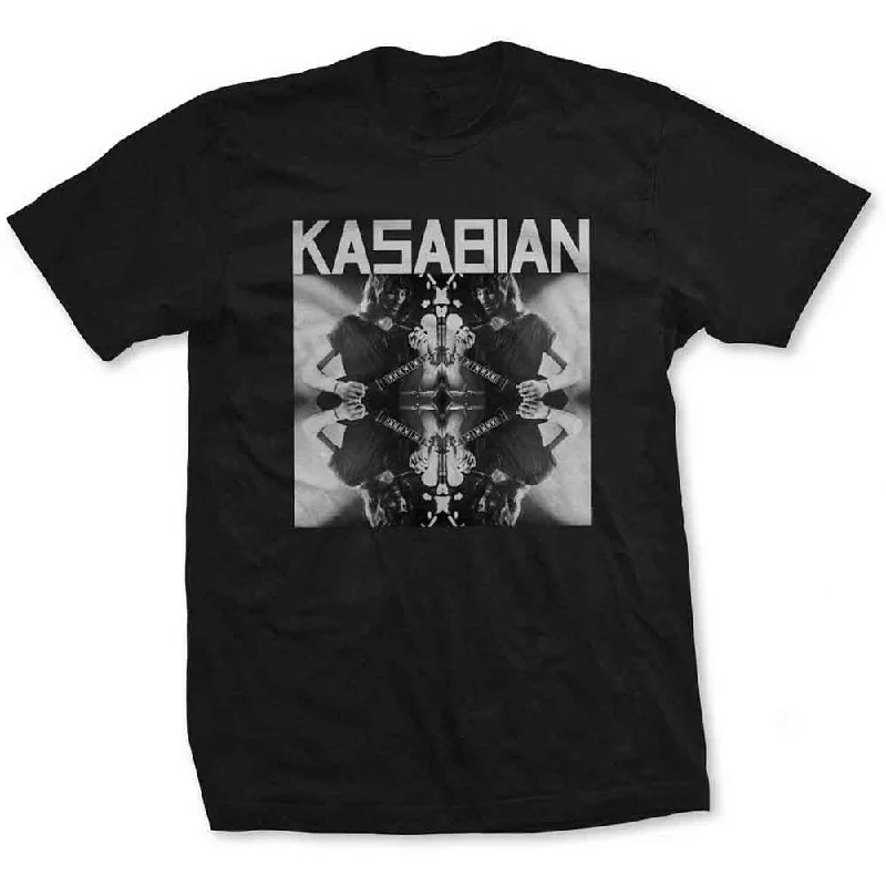 Kasabian | Official Band T-Shirt | Solo Reflect Nylon Fabric Polyester Fabric Spandex Fabric Kasabian | Official Band T-Shirt | Solo Reflect Nylon Fabric Polyester Fabric Spandex Fabric
