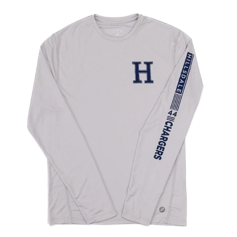 Sundial Long Sleeve T-shirt Nylon Fabric Polyester Fabric Spandex Fabric