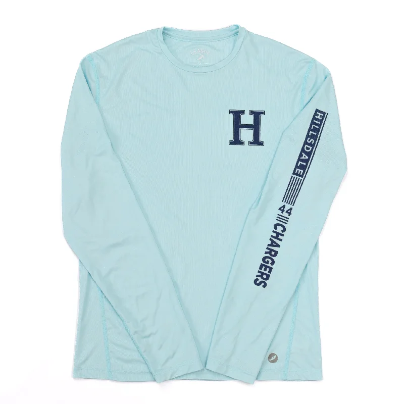 Sundial Long Sleeve T-shirt Knit Fabric Woven Fabric Fleece Fabric