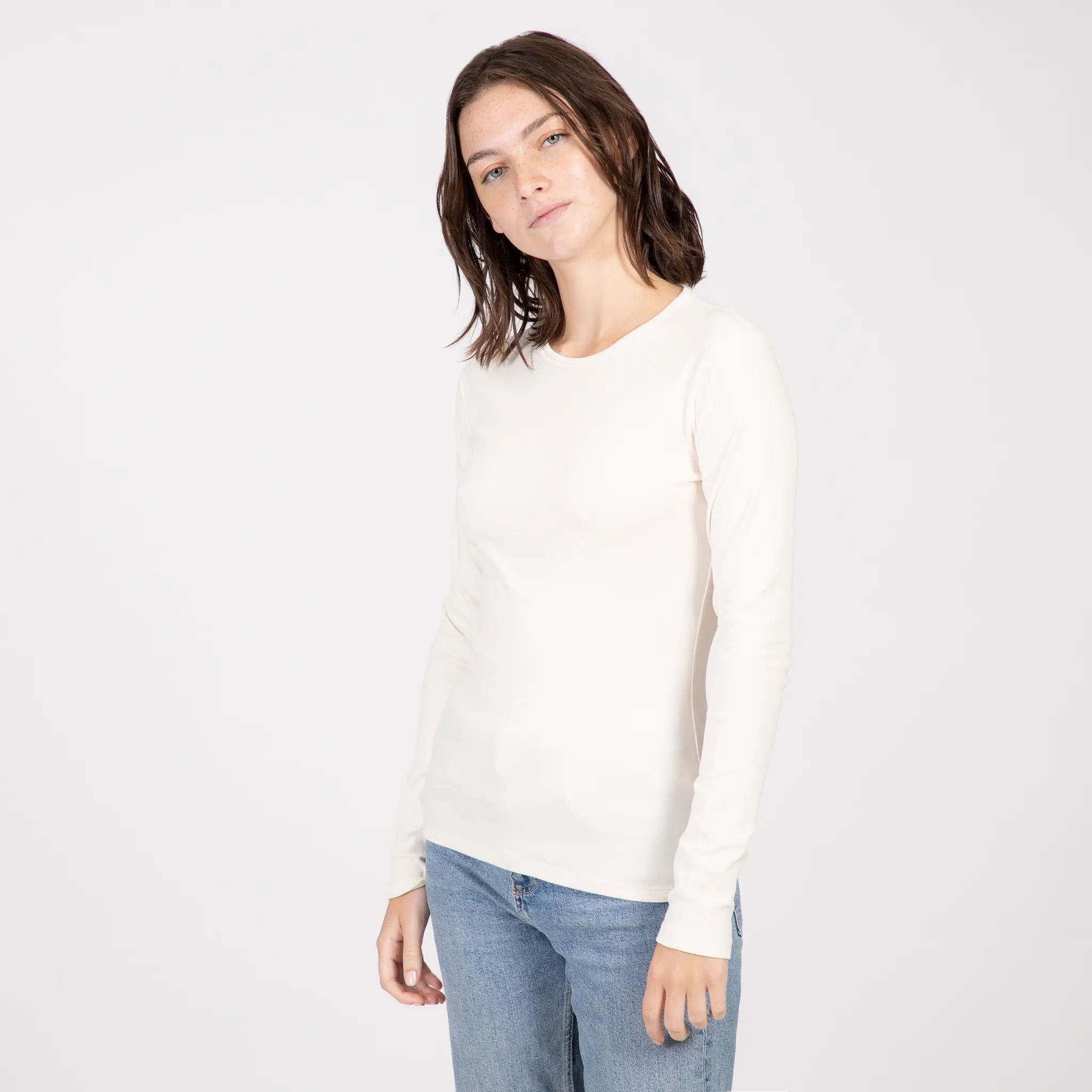 Mix 2 Pack - Women's Organic Chemical-Free Long Sleeve T-Shirt & Panties Satin Fabric Silk Fabric Chiffon Fabric Mix 2 Pack - Women's Organic Chemical-Free Long Sleeve T-Shirt & Panties Satin Fabric Silk Fabric Chiffon Fabric