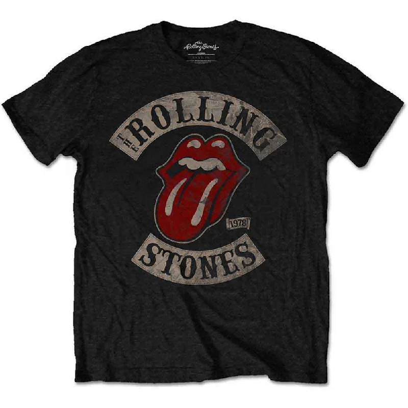 The Rolling Stones | Kids Official Band T-Shirt | Tour 78 Fleece Fabric Down Fabric Feather Fabric