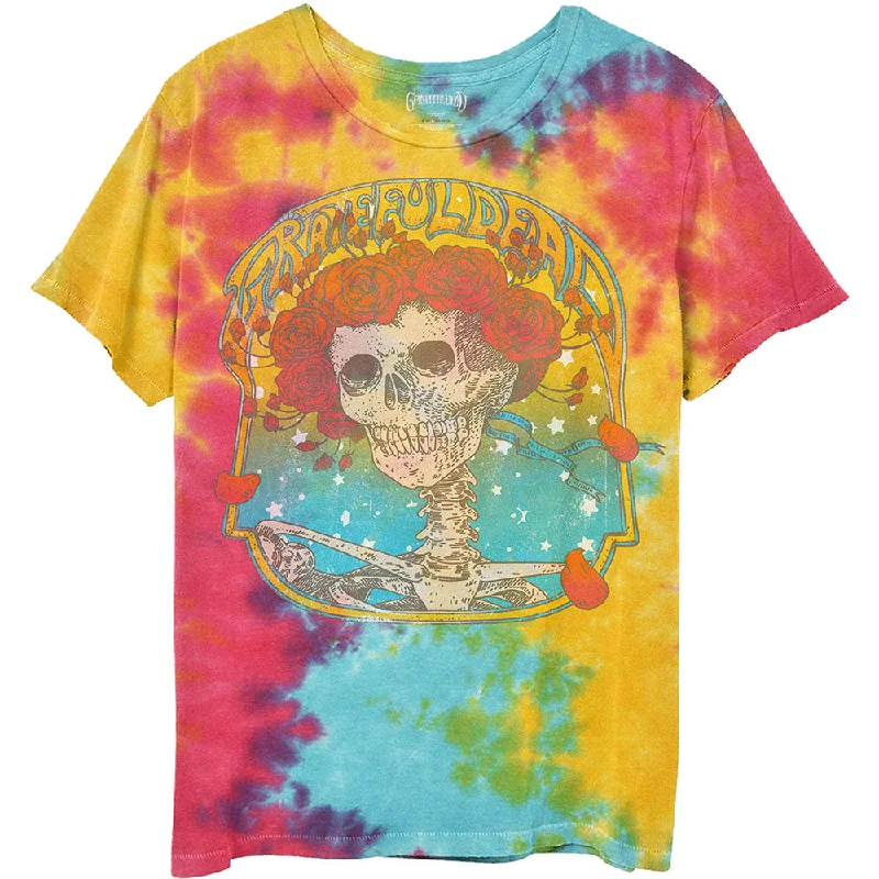 SALE | Grateful Dead | Official Band T-shirt | Bertha Frame (Dip-Dye) Nylon Fabric Polyester Fabric Spandex Fabric SALE | Grateful Dead | Official Band T-shirt | Bertha Frame (Dip-Dye) Nylon Fabric Polyester Fabric Spandex Fabric