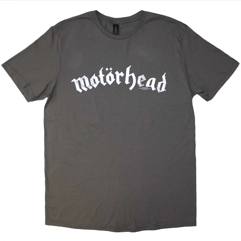 SALE Motorhead | Official Band T-Shirt | Distressed Logo Mesh Blend Leather Blend Suede Blend SALE Motorhead | Official Band T-Shirt | Distressed Logo Mesh Blend Leather Blend Suede Blend