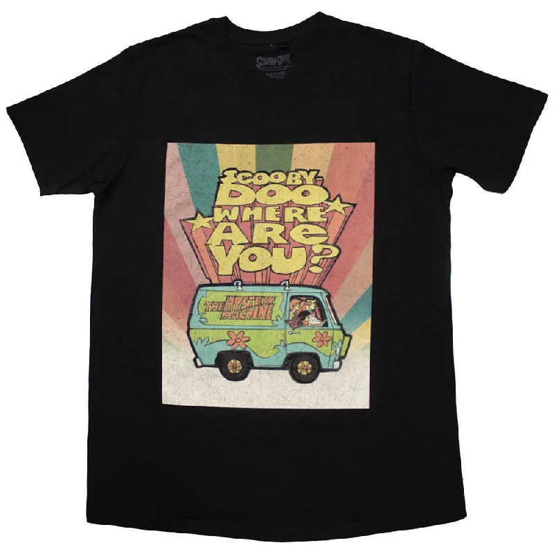 Scooby Doo | Official Movie T-Shirt | Where Are You? Seamless Knitted Crochet