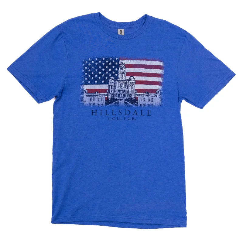 South Quad Campus T-shirt Oversized T-Shirt Spandex breathable