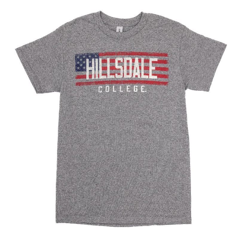 Straight Flag T-shirt Mesh Blend Leather Blend Suede Blend
