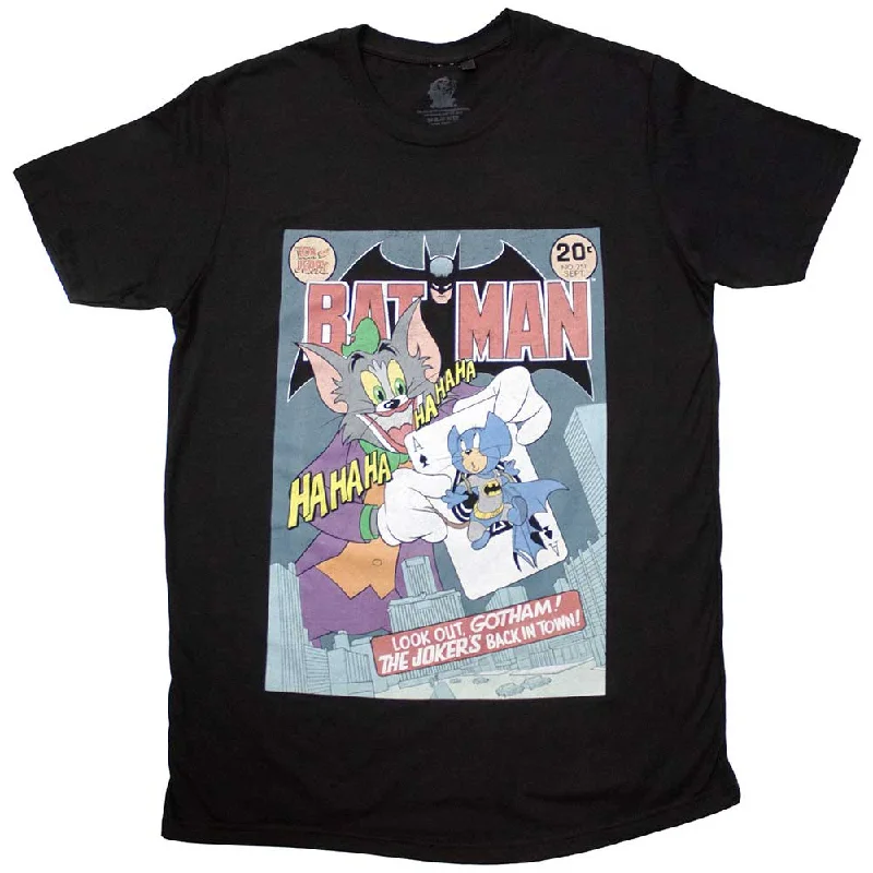 Tom & Jerry | Official Movie T-Shirt | Batman Comic Oversized T-Shirt Spandex breathable Tom & Jerry | Official Movie T-Shirt | Batman Comic Oversized T-Shirt Spandex breathable