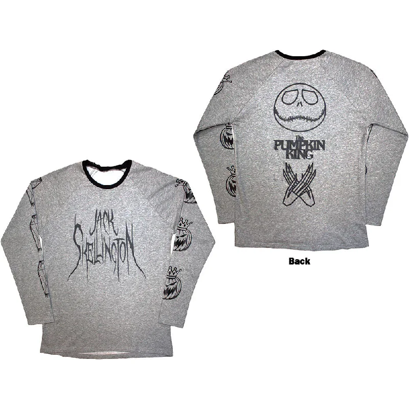 The Nightmare Before Christmas | Official Movie Long Sleeve T-Shirt | Pumpkin King (Back Print) Chenille Fabric Brocade Fabric Lace Fabric The Nightmare Before Christmas | Official Movie Long Sleeve T-Shirt | Pumpkin King (Back Print) Chenille Fabric Brocade Fabric Lace Fabric