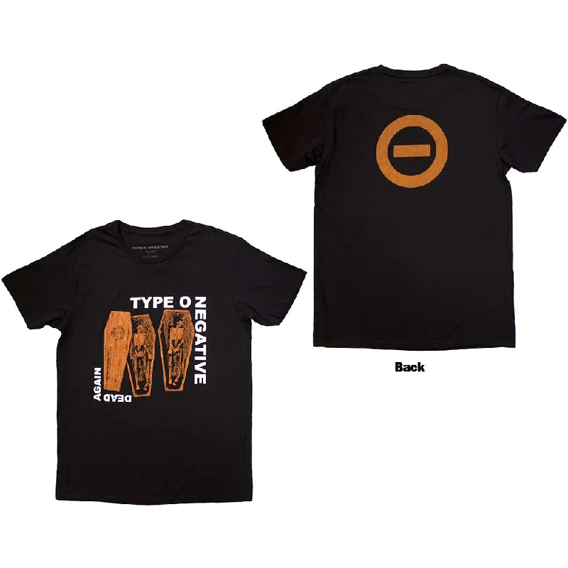 Type O Negative | Official Band T-Shirt | Dead Again (Back Print) Elasticated Padded Insulated