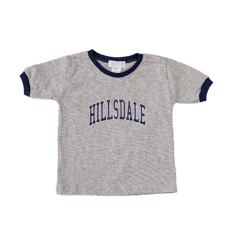 Youth Ringer T-shirt Houndstooth Herringbone Solid