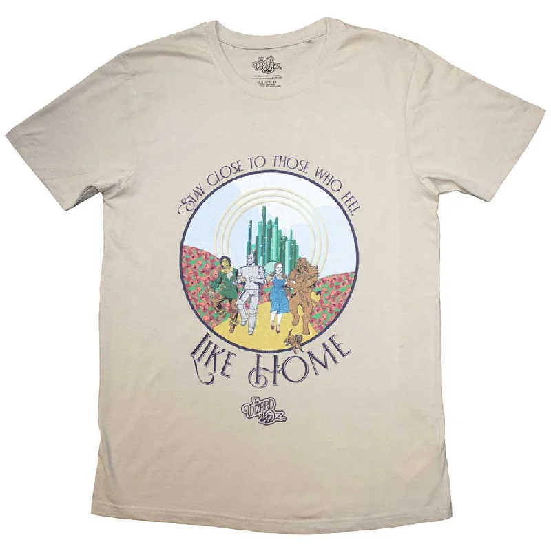 The Wizard of Oz | Official Movie T-Shirt | Stay Close Collared T-Shirt Boat Neck A-Line