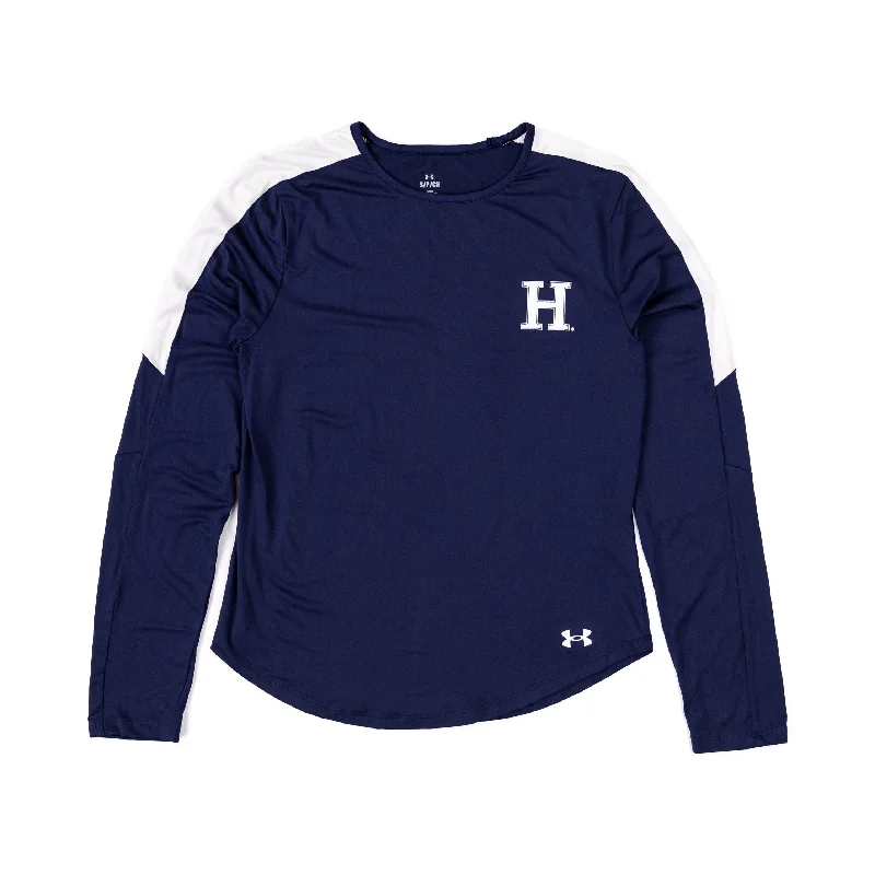 Gameday Knockout Long-Sleeve Tee Handmade Hand-knitted Hand-woven