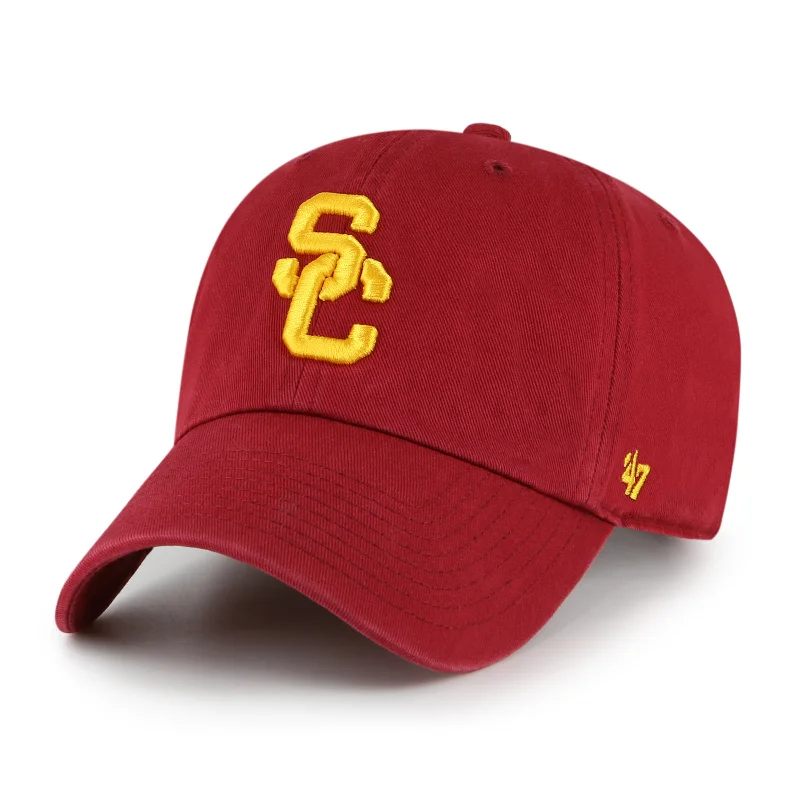 USC SOUTHERN CALIFORNIA TROJANS GRIT '47 SCRUM TEE '47 CLEAN UP Spandex Blend Rayon Blend Denim Blend USC SOUTHERN CALIFORNIA TROJANS GRIT '47 SCRUM TEE '47 CLEAN UP Spandex Blend Rayon Blend Denim Blend