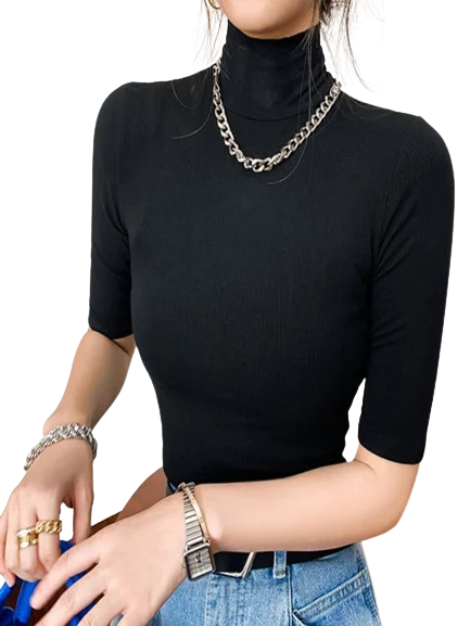 Best Basic Cotton T-Shirt for Women | Slim Fit, Turtleneck, Short Sleeve | Casual, Elastic, White Tee Shirt | Femme Fashion Sequined Glittery Shiny Best Basic Cotton T-Shirt for Women | Slim Fit, Turtleneck, Short Sleeve | Casual, Elastic, White Tee Shirt | Femme Fashion Sequined Glittery Shiny