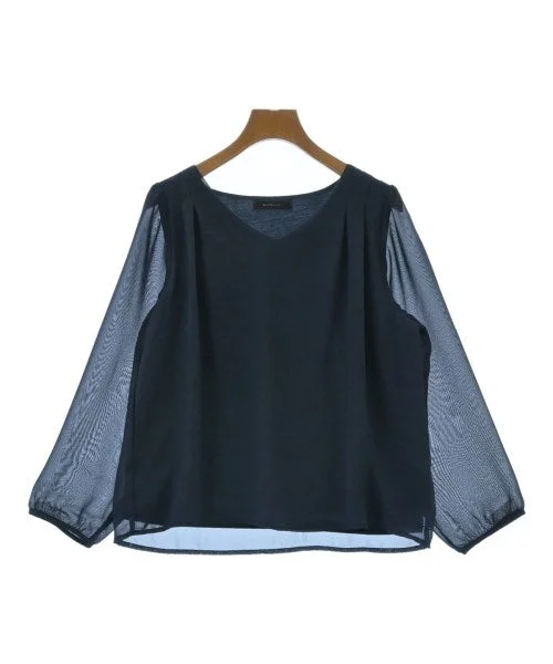INTERPLANET Blouses Silky Draped Blouse
